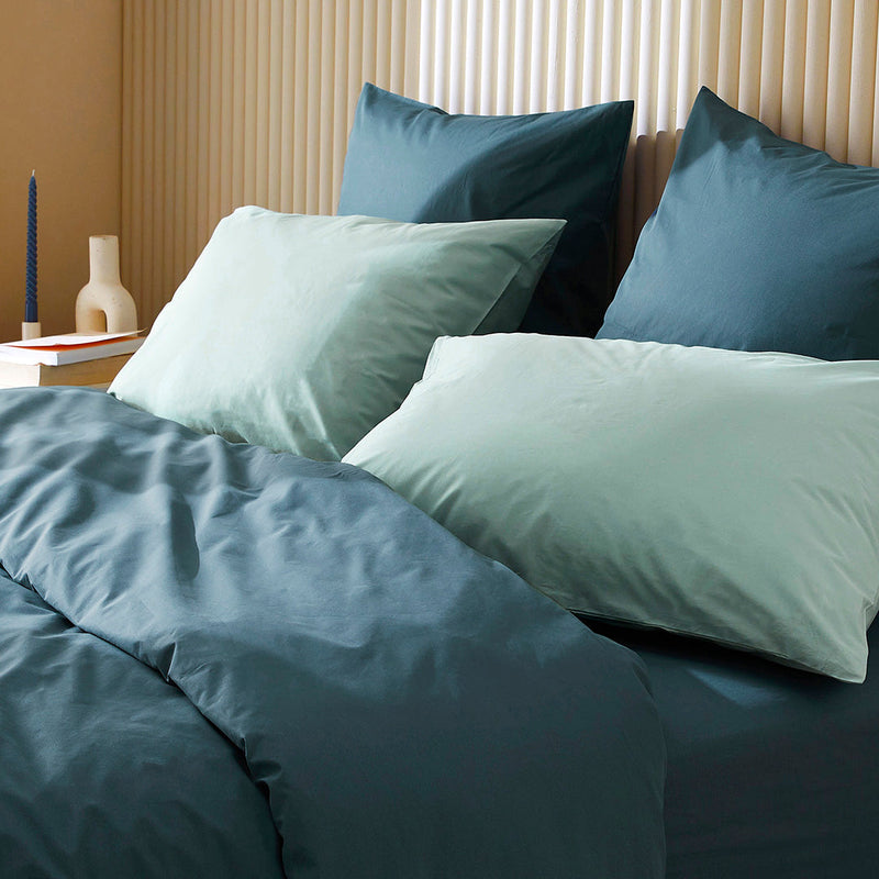La housse de couette en percale de coton bio