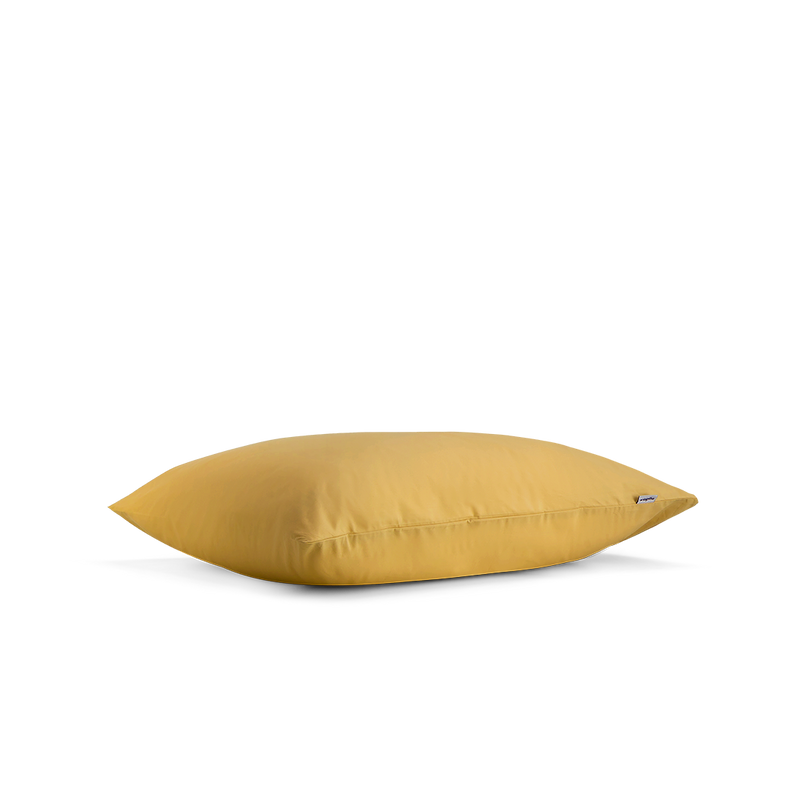 La taie d'oreiller en percale de coton bio