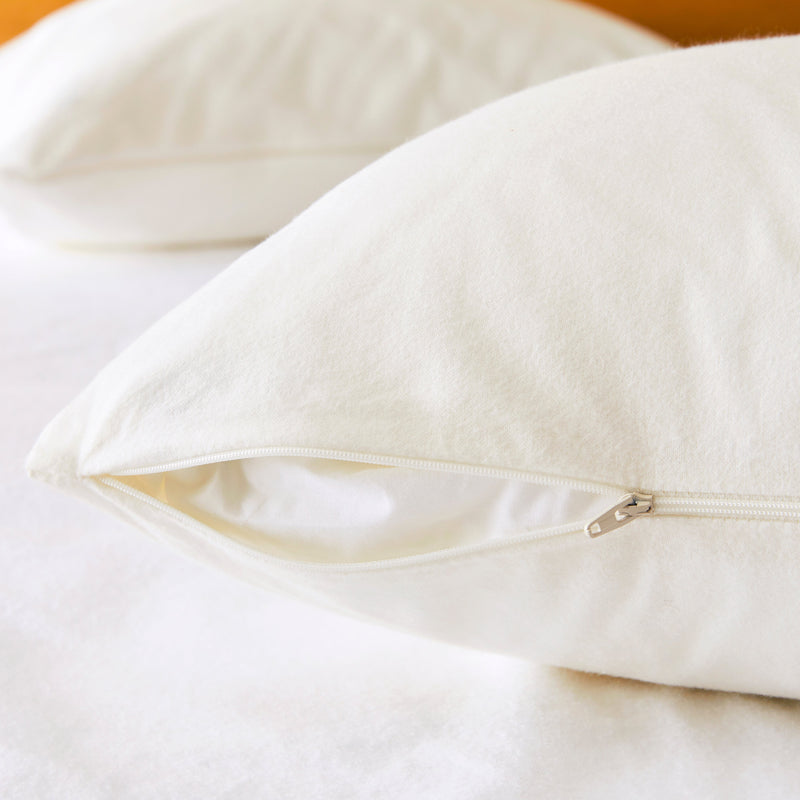 2 sous-taies d’oreiller