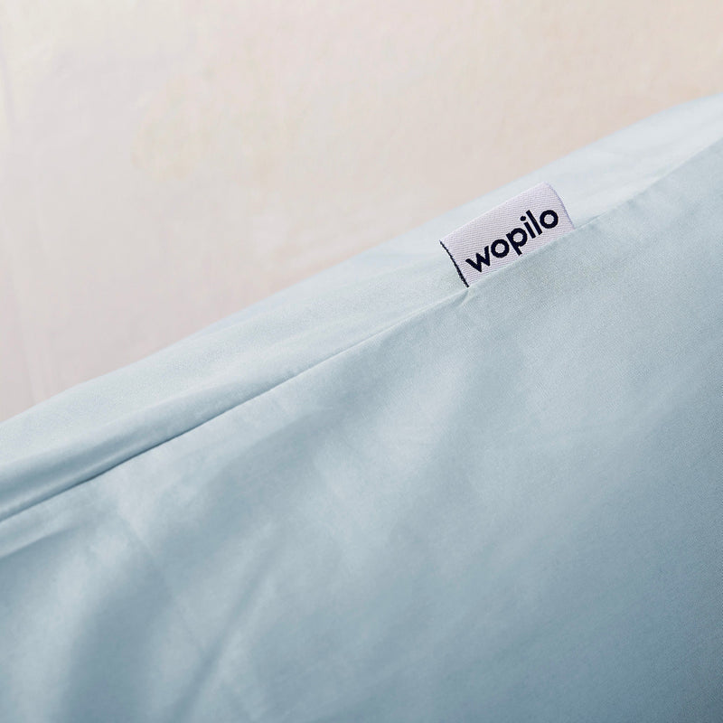 Taie d'oreiller enfant en percale de coton bio