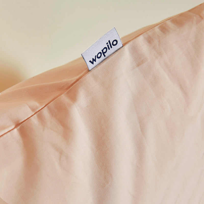 Taie d'oreiller enfant en percale de coton bio