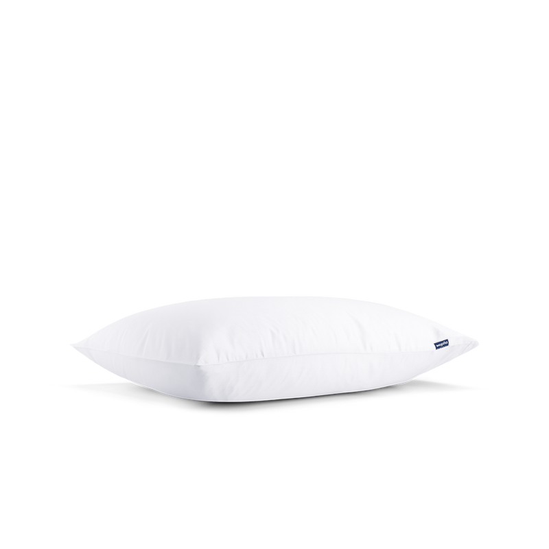 2 taies d'oreiller en satin de coton bio