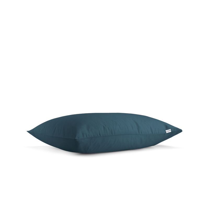 La taie d'oreiller en satin de coton bio