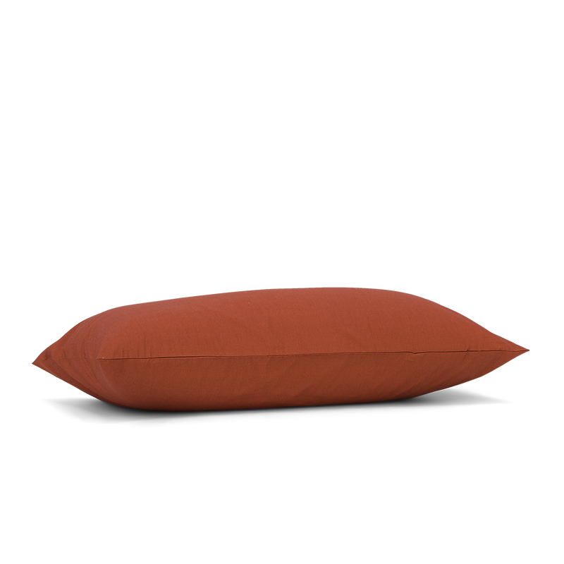 La taie de traversin wonderpilo en percale de coton bio