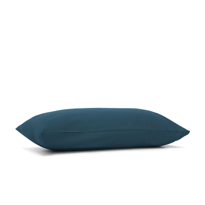 La taie de traversin wonderpilo en satin de coton bio