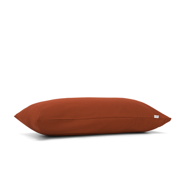 La taie de traversin wonderpilo en satin de coton bio