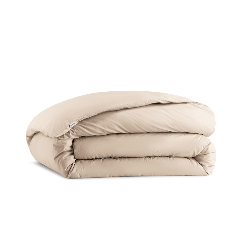 La housse de couette en percale de coton bio