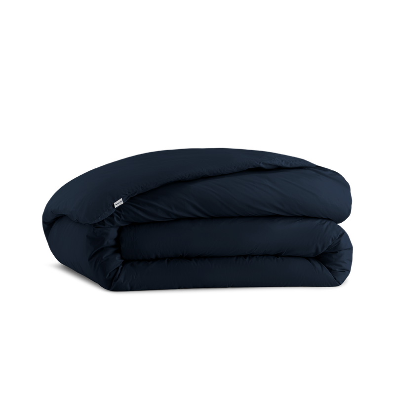 La housse de couette en percale de coton bio