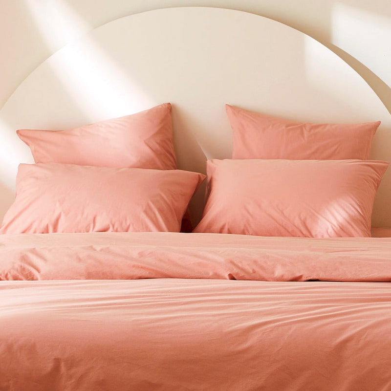 La housse de couette en percale de coton bio