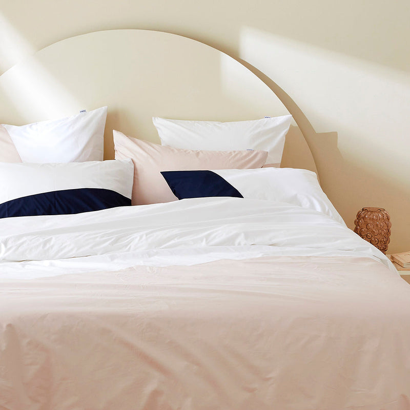La housse de couette en percale de coton bio