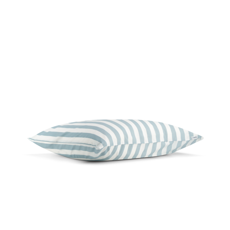 La taie d'oreiller en percale de coton bio