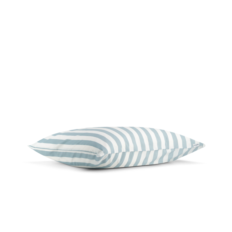 2 taies d'oreiller en percale de coton bio