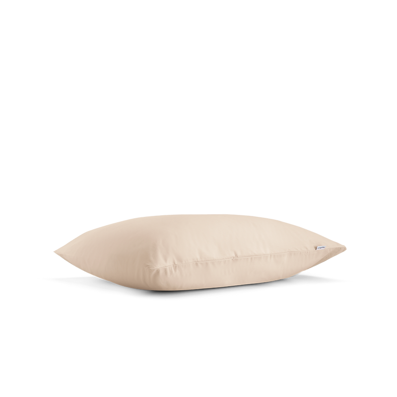 La taie d'oreiller en percale de coton bio