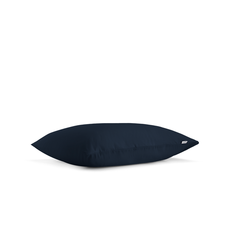 La taie d'oreiller en percale de coton bio