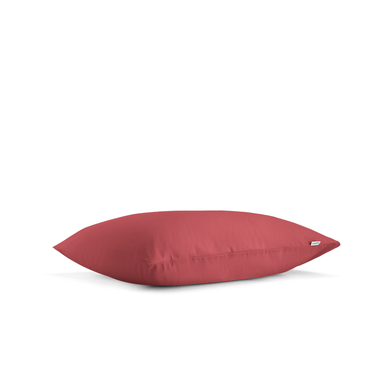 2 taies d'oreiller en percale de coton bio